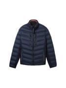 TOM TAILOR Overgangsjakke  navy / sort / hvid