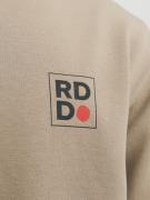 R.D.D. ROYAL DENIM DIVISION Sweatshirt 'Dean'  beige / rød