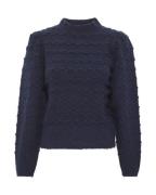 SAINT TROPEZ Pullover 'ise'  mørkeblå