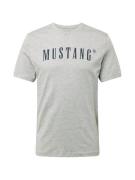 MUSTANG Bluser & t-shirts 'Austin'  navy / grå-meleret