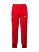 Nike Sportswear Bukser  rød / hvid