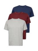 ABOUT YOU Bluser & t-shirts 'Len Shirt'  navy / grå-meleret / bordeaux