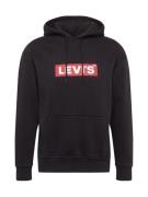 LEVI'S ® Sweatshirt  rød / sort / hvid