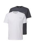 Calvin Klein Bluser & t-shirts  mørkegrå / hvid