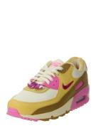 Nike Sportswear Sneaker low 'AIR MAX 90'  gul / khaki / pink / hvid