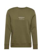 AÉROPOSTALE Sweatshirt  oliven / hvid