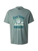 Iriedaily Bluser & t-shirts 'Eat Greens'  smaragd / jade / lysegrøn / ...