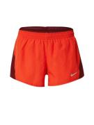 NIKE Sportsbukser  lysegrå / orangerød / mørkerød