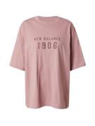 new balance Shirts 'Iconic Collegiate'  lysviolet / gammelrosa