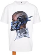 Forgotten Faces Bluser & t-shirts 'The Mask'  blå / sølvgrå / sort / h...