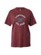CONVERSE Bluser & t-shirts 'Chuck Taylor All Star'  mørkegrå / burgund...