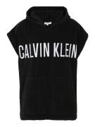 Calvin Klein Swimwear Sweatshirt  sort / hvid