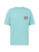 QUIKSILVER Bluser & t-shirts 'TAKE US BACK'  aqua / pastelgul / lilla ...