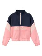 NAME IT Sweatshirt 'Buluna'  safir / rosé / lys pink