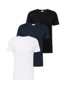 Lindbergh Bluser & t-shirts  mørkeblå / sort / hvid