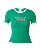 Tommy Jeans Shirts 'ARCHIVE GAMES'  marin / grøn / rød / hvid