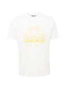 NAPAPIJRI Bluser & t-shirts 'FABER'  gul / hvid