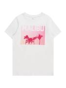 NAME IT Bluser & t-shirts 'VOTEA'  pink / pastelpink / hvid