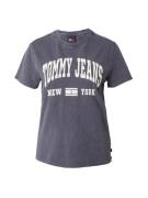 Tommy Jeans Shirts 'Varsity'  dueblå / hvid