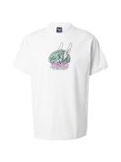 Iriedaily Bluser & t-shirts 'Free Mind'  lysegrøn / pink / hvid