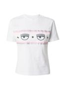 Chiara Ferragni Shirts 'MAGLIETTE'  lyserød / lys pink / sort / hvid