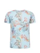 Key Largo Bluser & t-shirts 'PALERMO'  lyseblå / grå / jade / pastelrø...