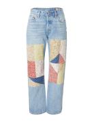 LEVI'S ® Jeans '501 '90s'  beige / lyseblå / lysebrun / rød