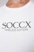 Soccx Shirts  sort / hvid