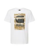 G-Star RAW Bluser & t-shirts  pueblo / cappuccino / sort / hvid