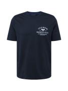 Lyle & Scott Bluser & t-shirts 'Racquet Club'  navy / lysegrøn / hvid
