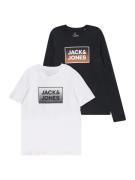 Jack & Jones Junior Shirts 'Steel'  navy / hvid