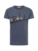 Derbe Bluser & t-shirts 'Hafenschiffer'  marin / sort / hvid
