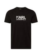 Karl Lagerfeld Bluser & t-shirts  beige / sort
