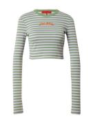 MAX&Co. Shirts 'SHIRLEY'  grøn / pastellilla / orange