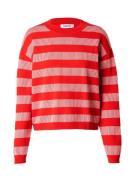 ESPRIT Sweatshirt  rød / hvid