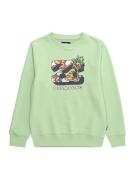 BILLABONG Sportsweatshirt 'FOUNDATION'  pastelgrøn / abrikos / sort / ...