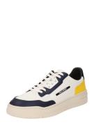 Polo Ralph Lauren Sneaker low  mørkeblå / gul / sort / naturhvid