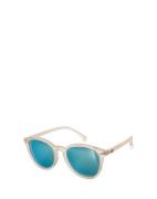 LE SPECS Solbriller 'Bandwagon'  creme / aqua