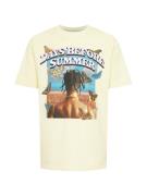 MT Upscale Bluser & t-shirts 'Days Before Summer'  lyseblå / brun / pa...