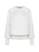 NOCTURNE Pullover  offwhite