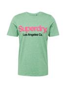 Superdry Bluser & t-shirts  grøn-meleret / pink / sort