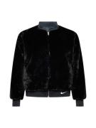 Nike Sportswear Overgangsjakke  mørkegrå / sort / hvid