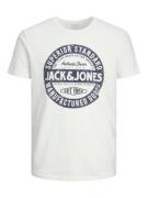 JACK & JONES Bluser & t-shirts 'Jeans'  navy / hvid