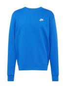 Nike Sportswear Sweatshirt 'Club Fleece'  royalblå