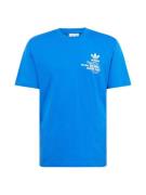 ADIDAS ORIGINALS Bluser & t-shirts  blå / hvid