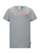 Retour Jeans Shirts 'Evan'  azur / grå / orange