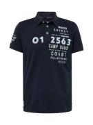 CAMP DAVID Bluser & t-shirts  mørkeblå / lysegrå / hvid