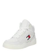 Tommy Jeans Sneaker high 'NEW BASKET'  navy / rød / hvid