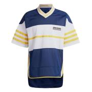 ADIDAS ORIGINALS Bluser & t-shirts 'Adicolor'  blå / gul / hvid