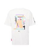 Nike Sportswear Bluser & t-shirts  pastelblå / abrikos / sort / æggesk...